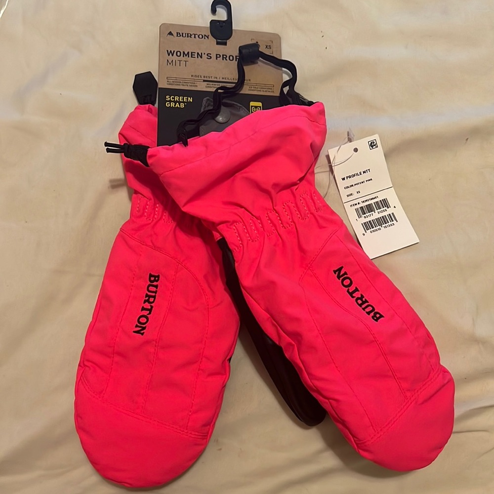 COPY - Burton women’s profile mitt xs potent pink
